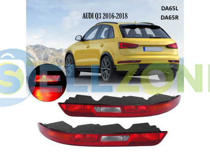 Πίσω φώτα LED για Audi Q3 2015-18 πίσω ανακλαστήρας προφυλακτήρα - DA65L/R